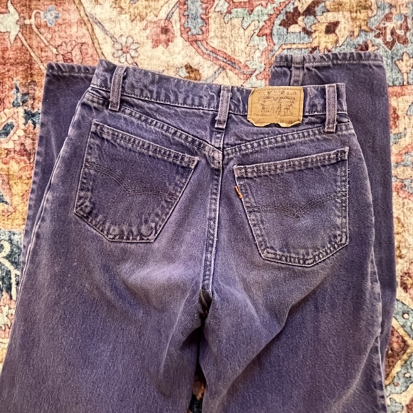 Purple Levi Jeans - Picture 2 of 3